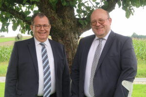 li. Geschäftsführer Michael Leitner und re. Landesobmann Wolfgang Neuhuber