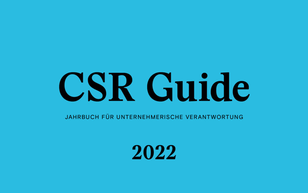 CSR Guide 2022 von Michael Fembek