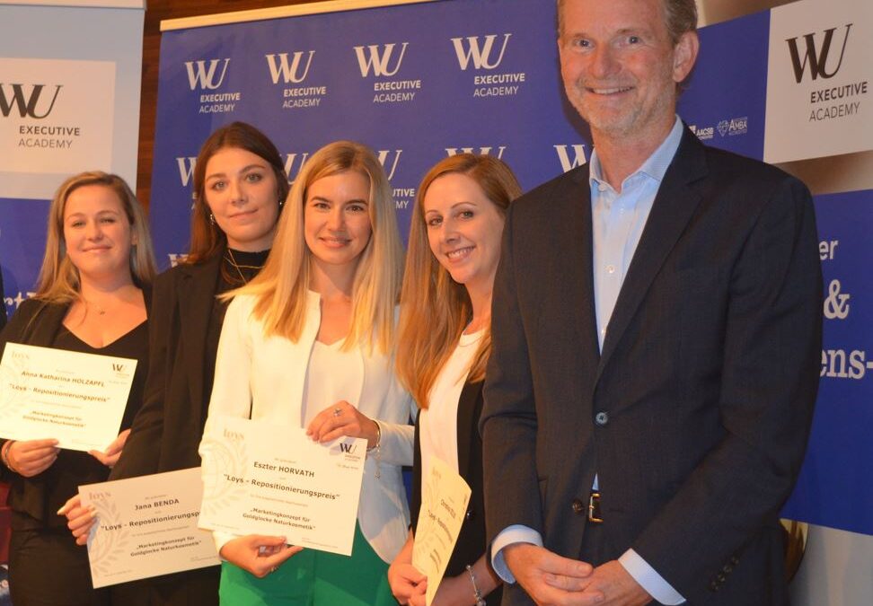 Wirtschaftsuniversität Wien prämiert Goldglocke Positionierung