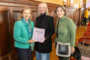 Im Bild v.l.n.r.: Ulrike Rabmer-Koller (Leitbetriebe Austria), Katharina Krulmke ( Leitbetriebe Austria), Alessandra Jansky-Omat (Leitbetriebe Austria)