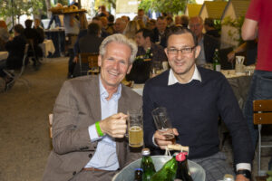 Im Bild v.l.n.r.: Karl Schwarz (Privatbrauerei Zwettel), Tobias Frank (Ottakringer)