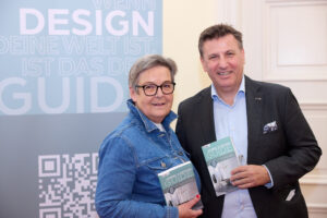 Anna M. Del Medico (Autorin) und Michael Stein (Herausgeber/Verleger medianet)